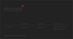Desktop Screenshot of africonsult-ao.com