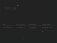 Tablet Screenshot of africonsult-ao.com